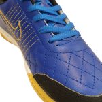 کفش ورزشی سالنی پسرانه جلو چرم مدل نایکی مجستا رنگ آبی