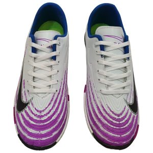 کفش ورزشی سالنی مردانه رویه خارجی مدل ویپور رنگ سفید بنفش