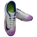 کفش ورزشی سالنی مردانه رویه خارجی مدل ویپور رنگ سفید بنفش