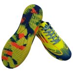 کفش ورزشی سالنی مردانه رویه خارجی مدل F50 رنگ فسفری