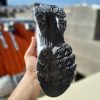 کفش اسپرت زنانه طرح آدیداس رنگ سفید طوسی | کتانی لژدار پیاده‌روی