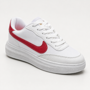 کفش کتونی اسپرت زنانه طرح نایک (Nike) رنگ سفید قرمز مدل ونس | کد 1096 118 کفش کتونی اسپرت زنانه طرح نایک (Nike) رنگ سفید قرمز مدل ونس | کد 1096