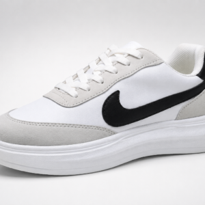 کفش کتونی اسپرت زنانه طرح نایک (Nike) رنگ سفید مشکی مدل ونس | کد 1098