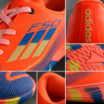 کفش فوتسال آدیداس F50 نارنجی | کفش سالنی سبک و ضدلغزش
